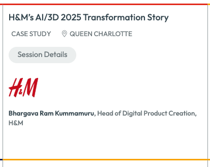 H&M’s AI/3D 2025 Transformation Story